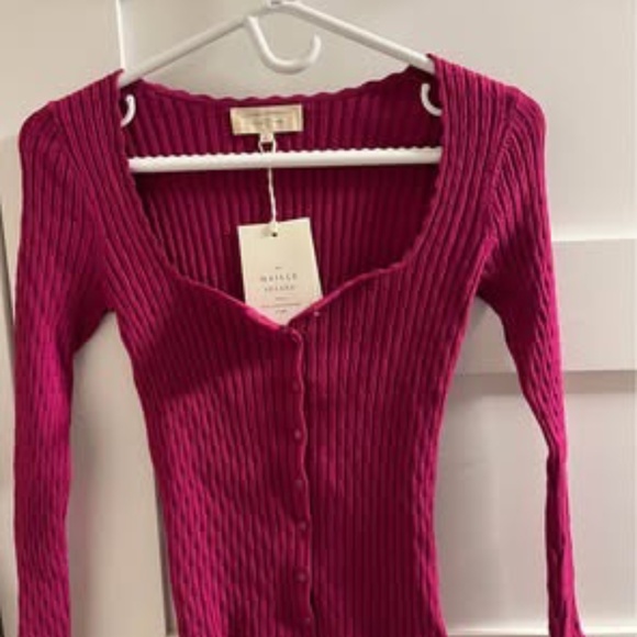 Sézane Ambroise Cardigan NWT Small - Picture 2 of 2